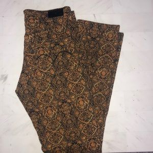 LEVIS Mid Rise Skinny 4M trendy print